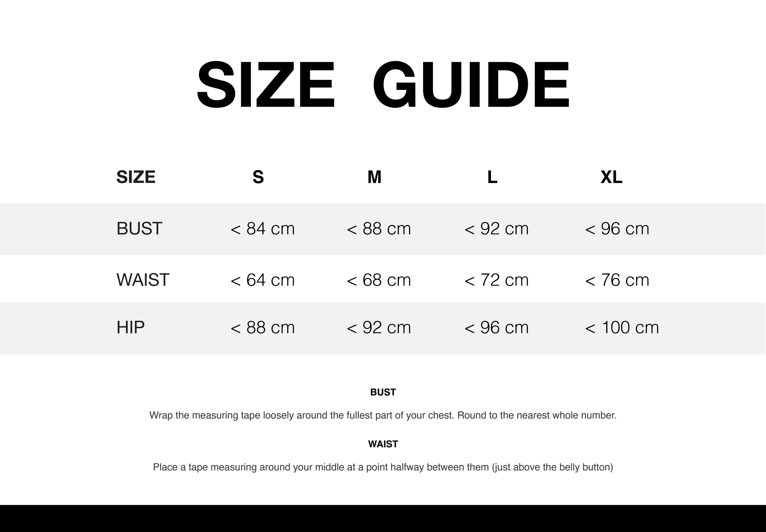 LSEOUL-size-guide